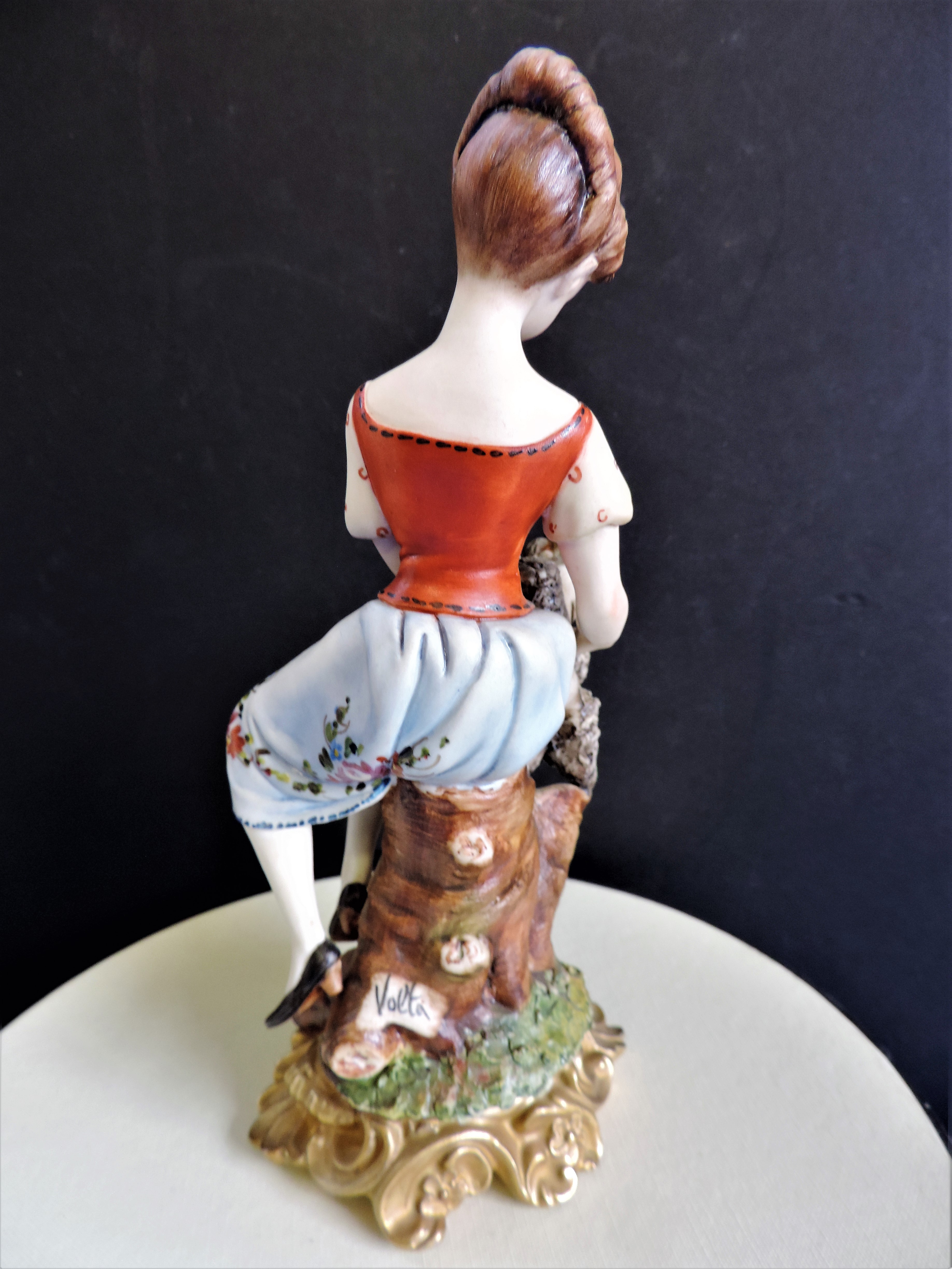 Capodimonte Porcelain Figurine 'Lydia' With Certificate - Image 6 of 10