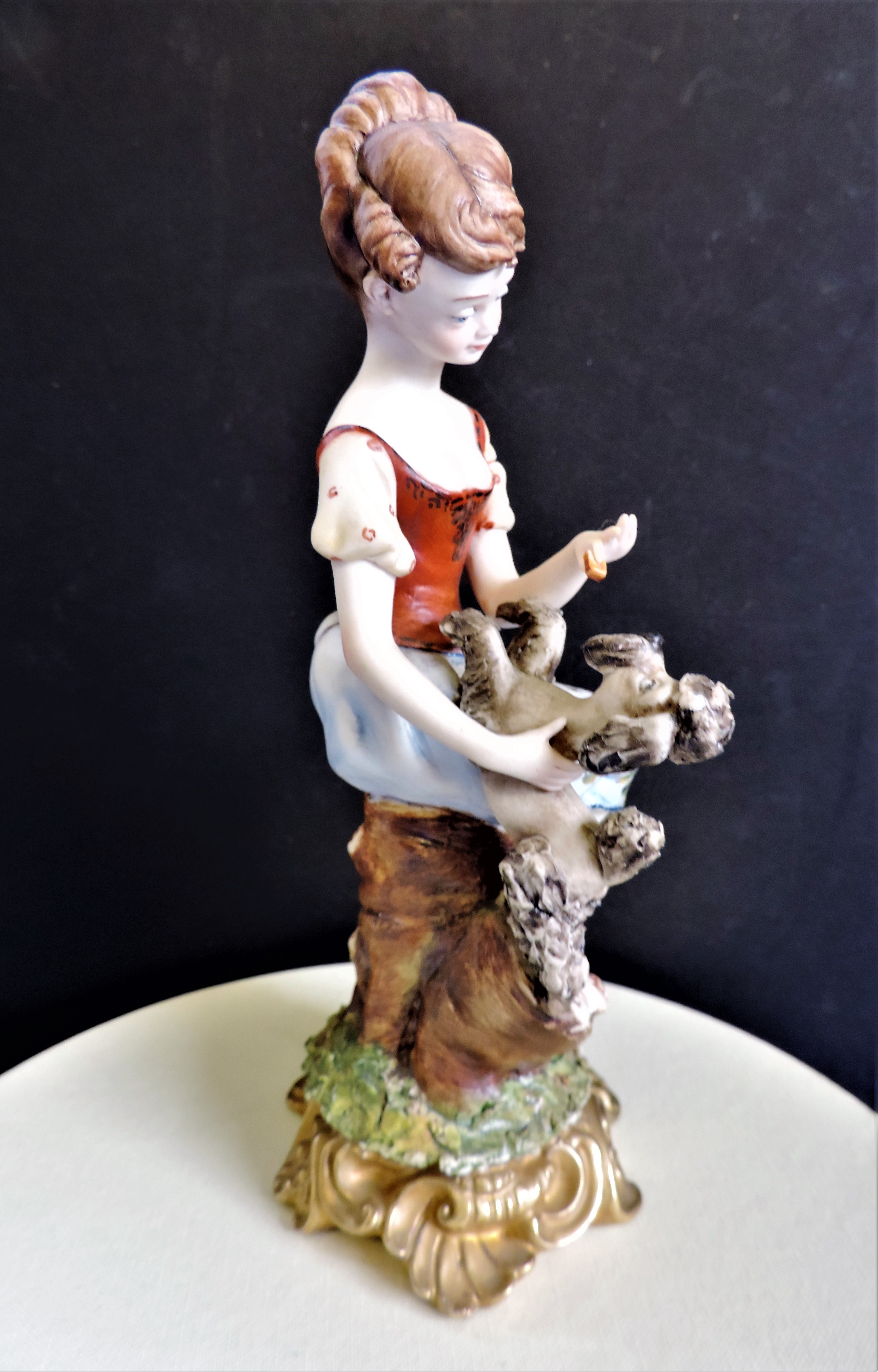 Capodimonte Porcelain Figurine 'Lydia' With Certificate - Image 4 of 10