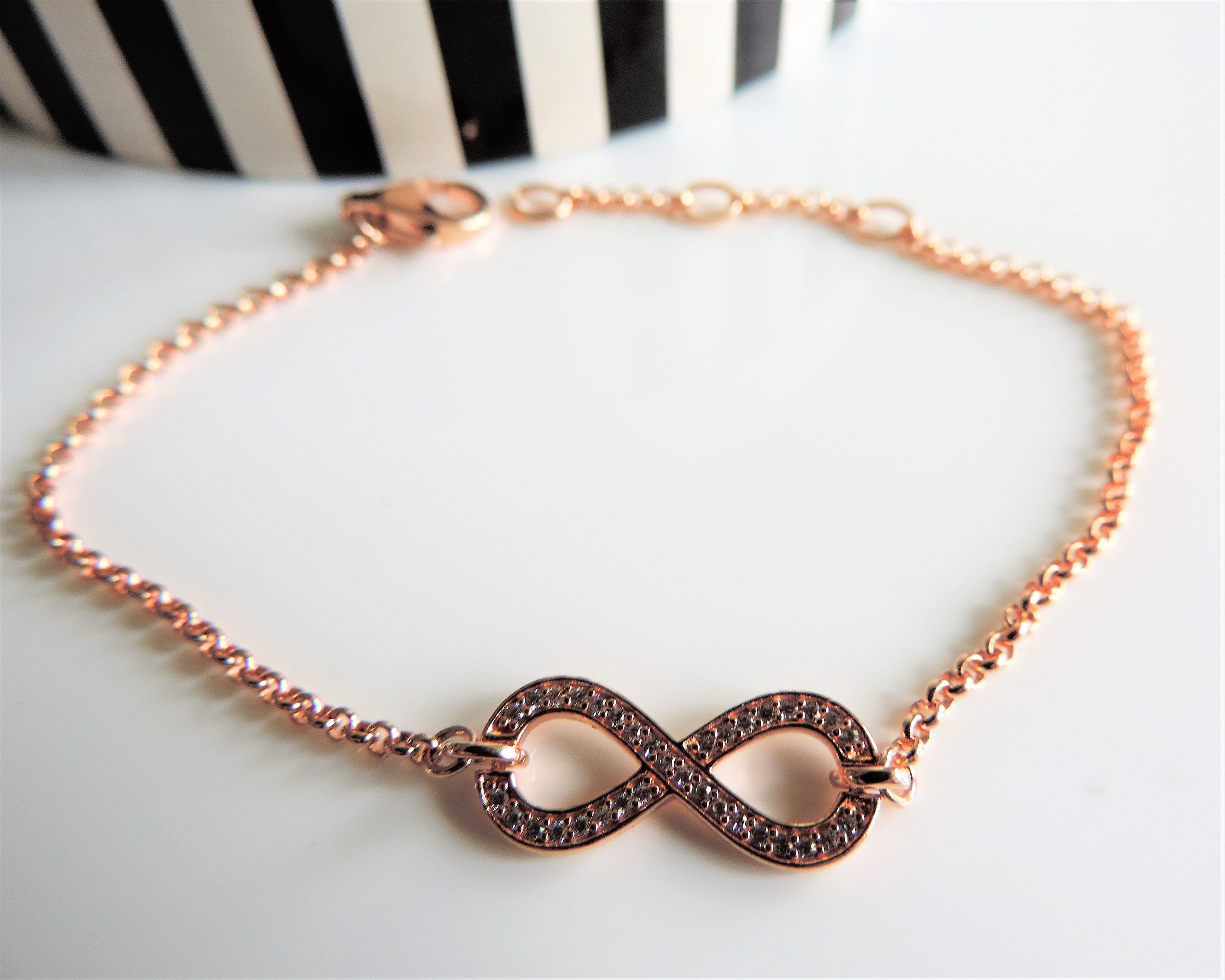 Thomas Sabo Rose Gold Infinity Bracelet New with Gift Box - Image 2 of 2