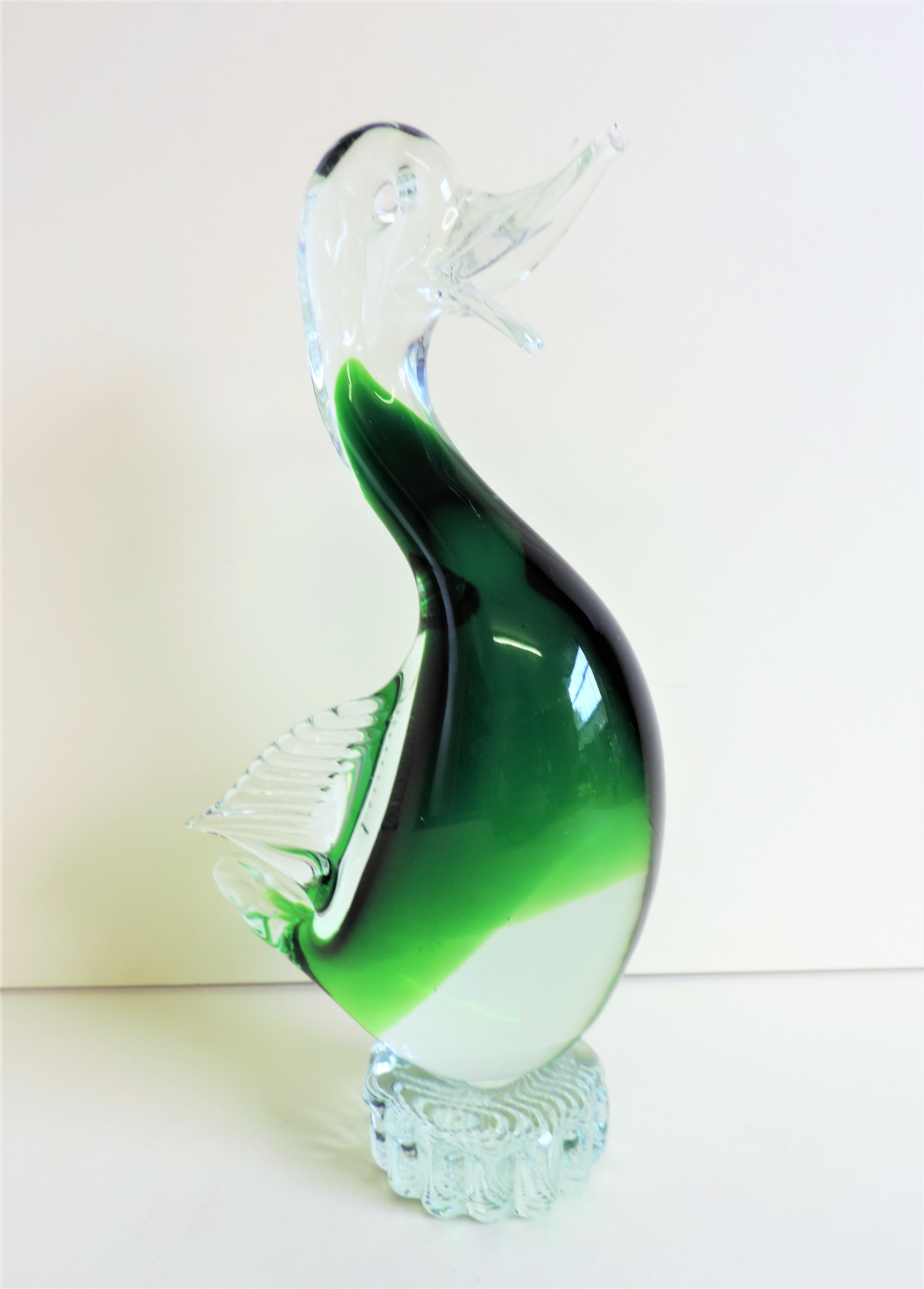 Murano Sommerso Glass Duck Figure - Image 2 of 4