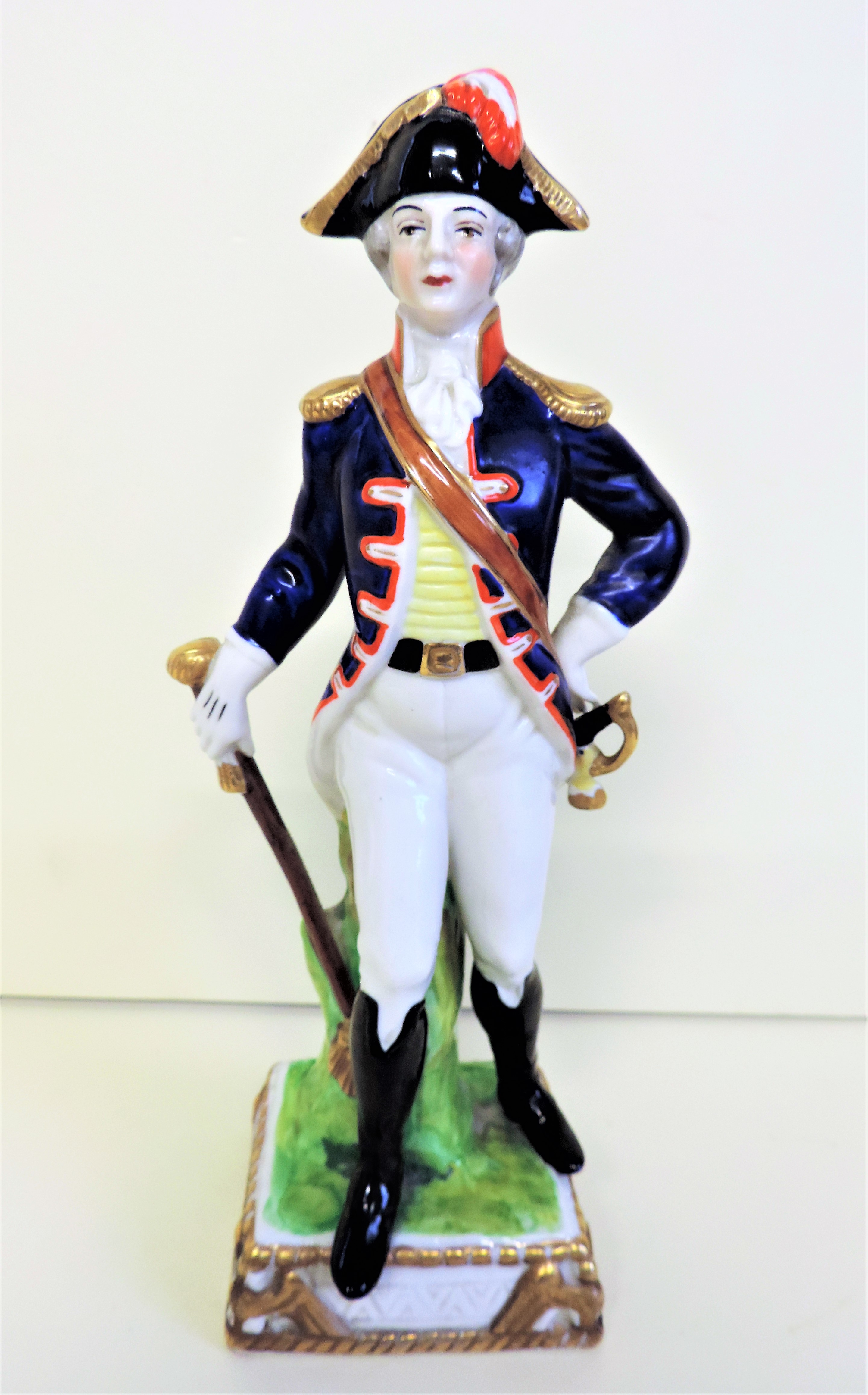 Antique Carl Thieme Dresden Napoleonic General Figurine Circa 1890's