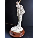 Italian Designed Figural Table Lamp A. Belcari