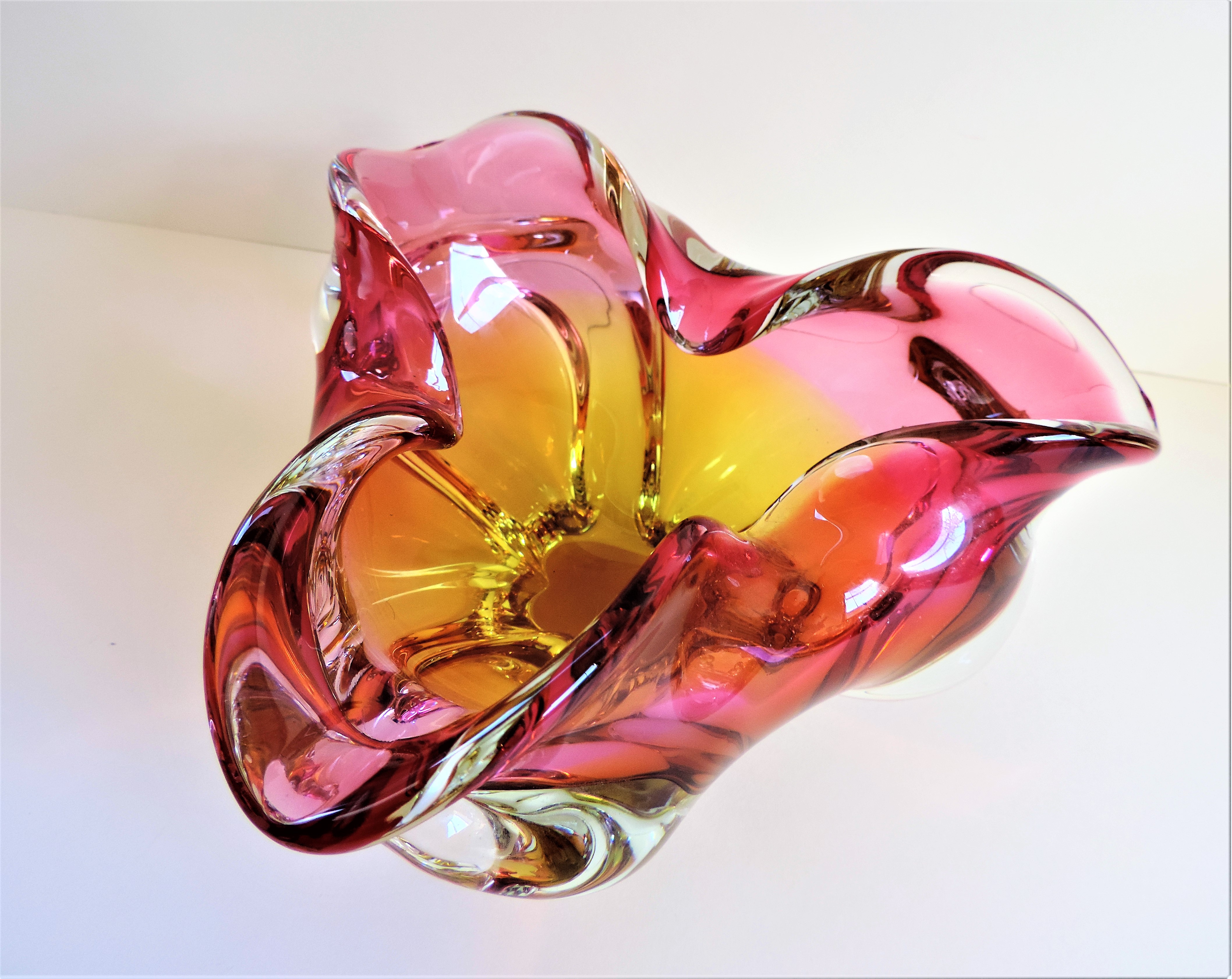 Murano Art Glass Centrepiece Bowl - Image 5 of 6