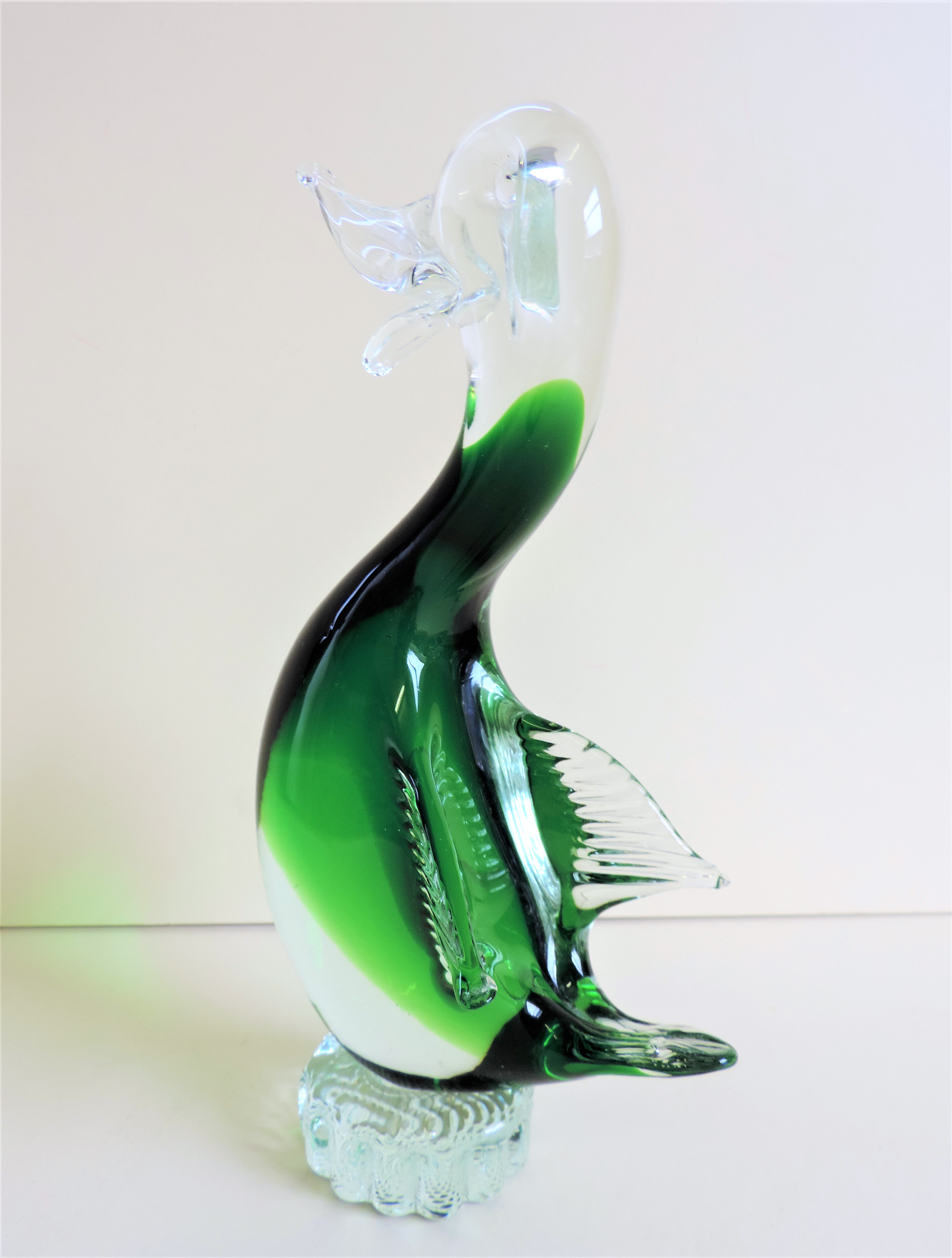 Murano Sommerso Glass Duck Figure - Image 3 of 4
