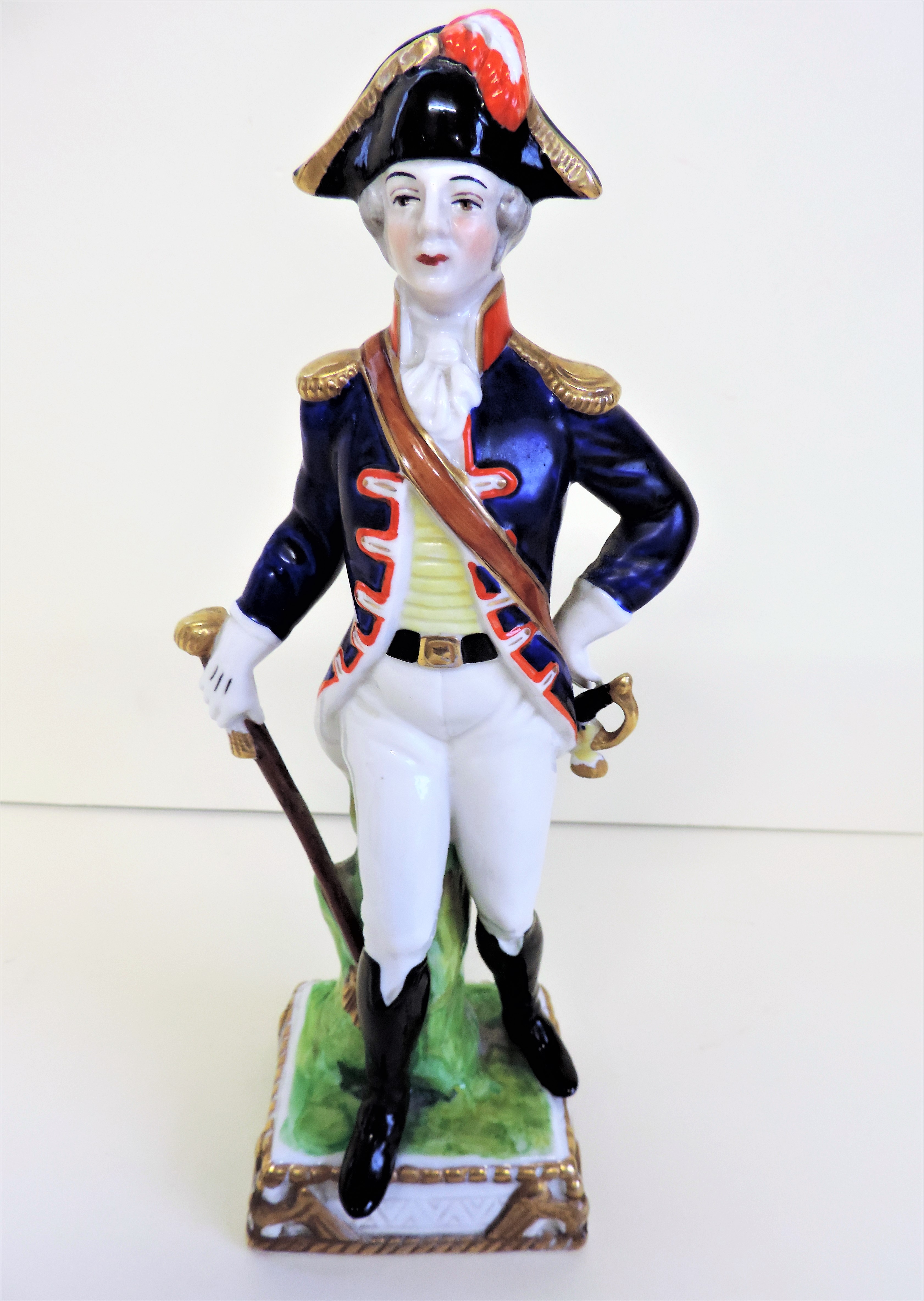 Antique Carl Thieme Dresden Napoleonic General Figurine Circa 1890's - Image 7 of 7