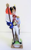 Antique Carl Thieme Dresden Napoleonic Soldier Figurine Circa 1890's