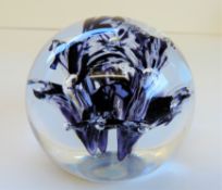 Selkirk Art Glass Paperweight