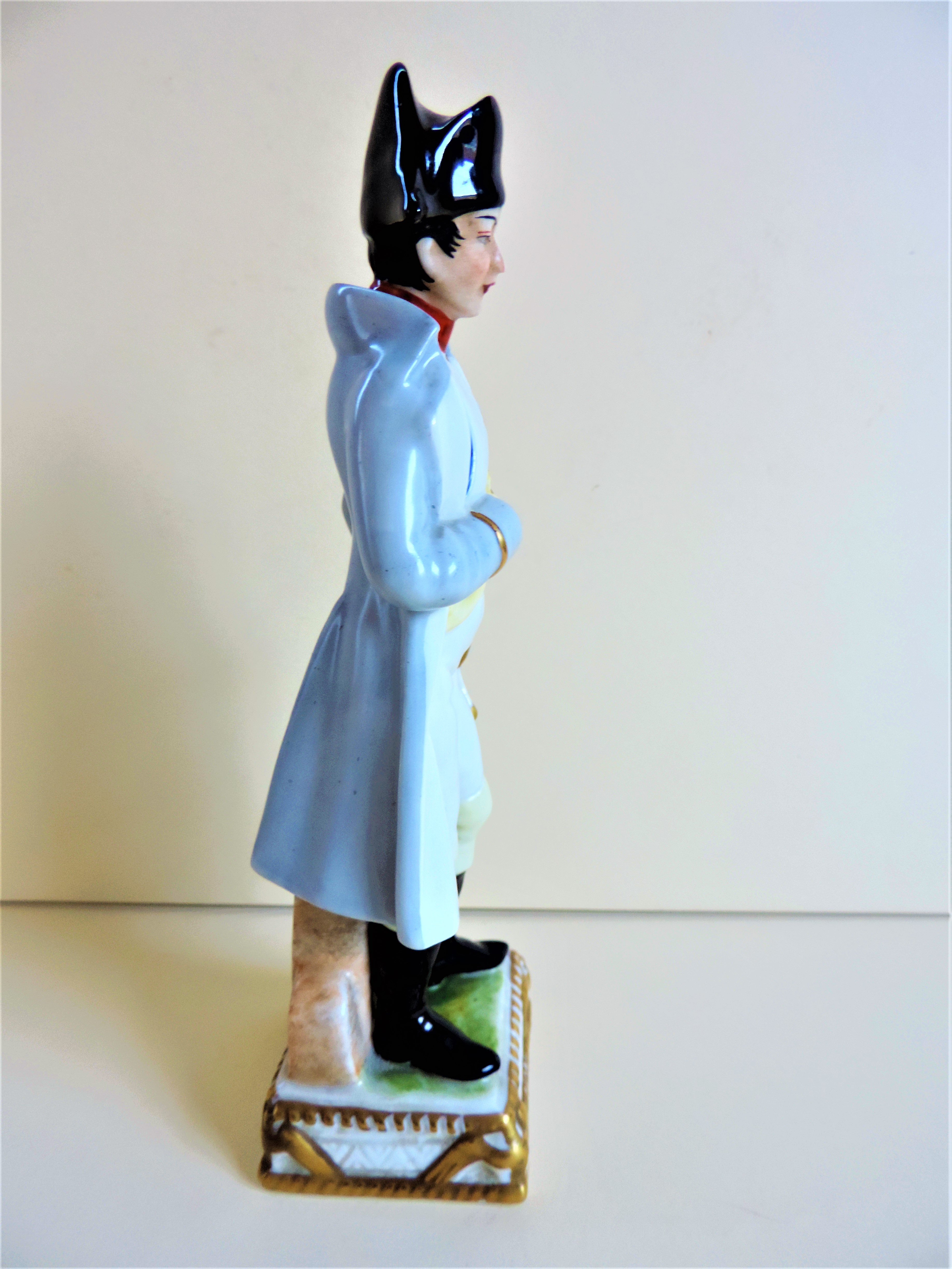 Antique Carl Thieme Dresden Napoleon Bonaparte Figurine Circa 1890's - Image 6 of 7