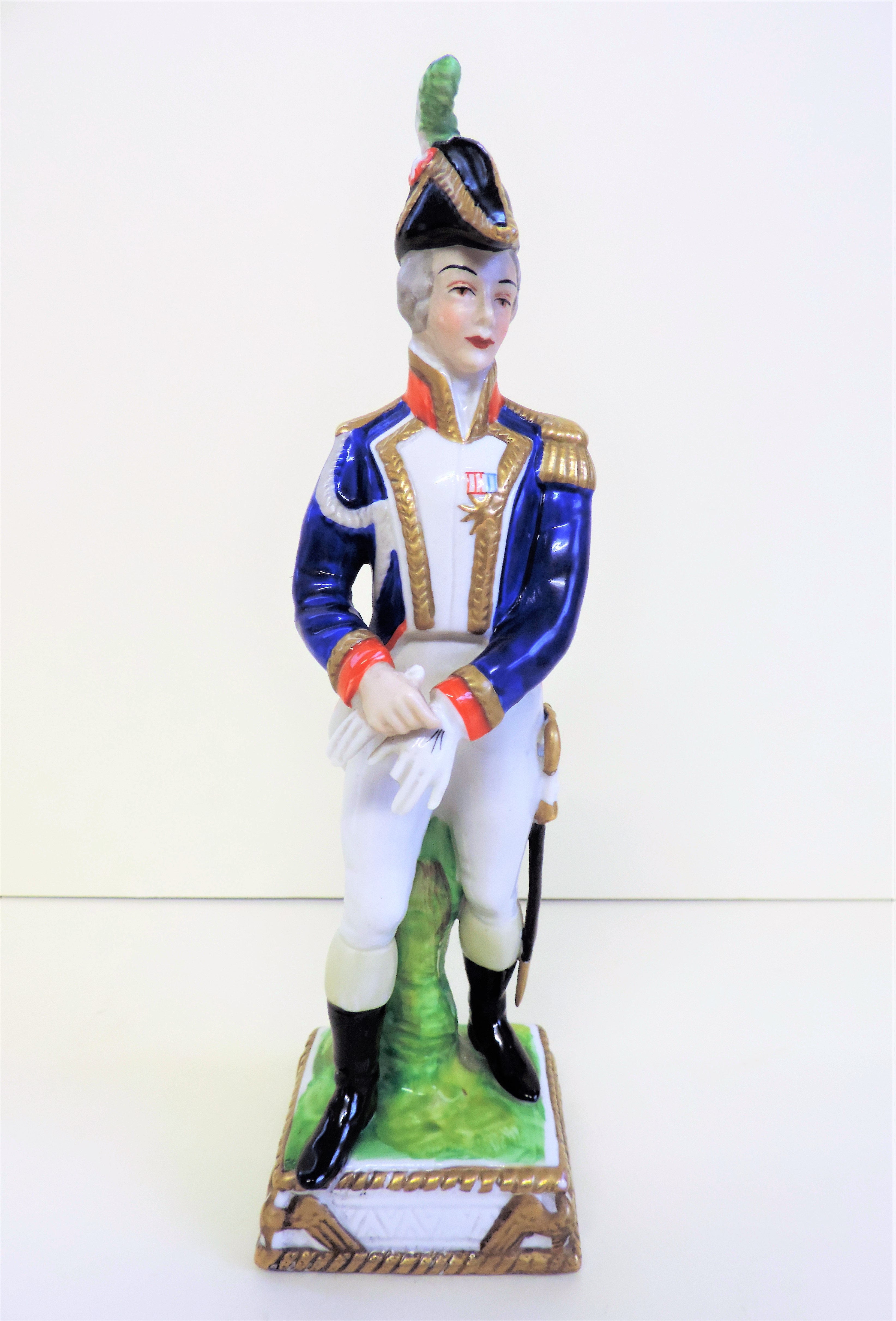 Antique Carl Thieme Dresden Napoleonic General Figurine Circa 1890's