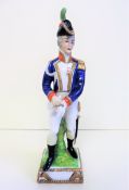 Antique Carl Thieme Dresden Napoleonic General Figurine Circa 1890's