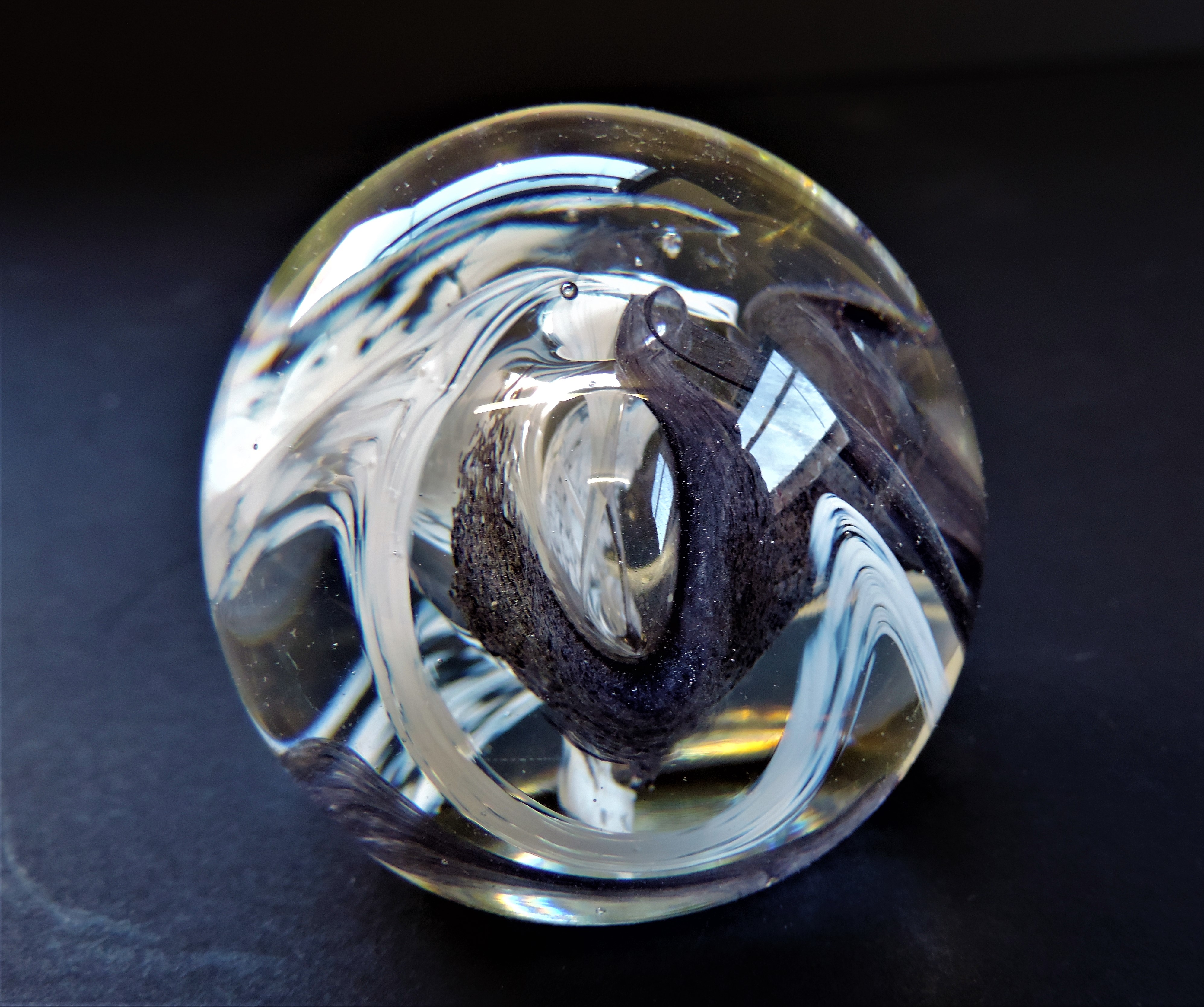 Caithness Crystal 'MOON' Paperweight - Image 2 of 2