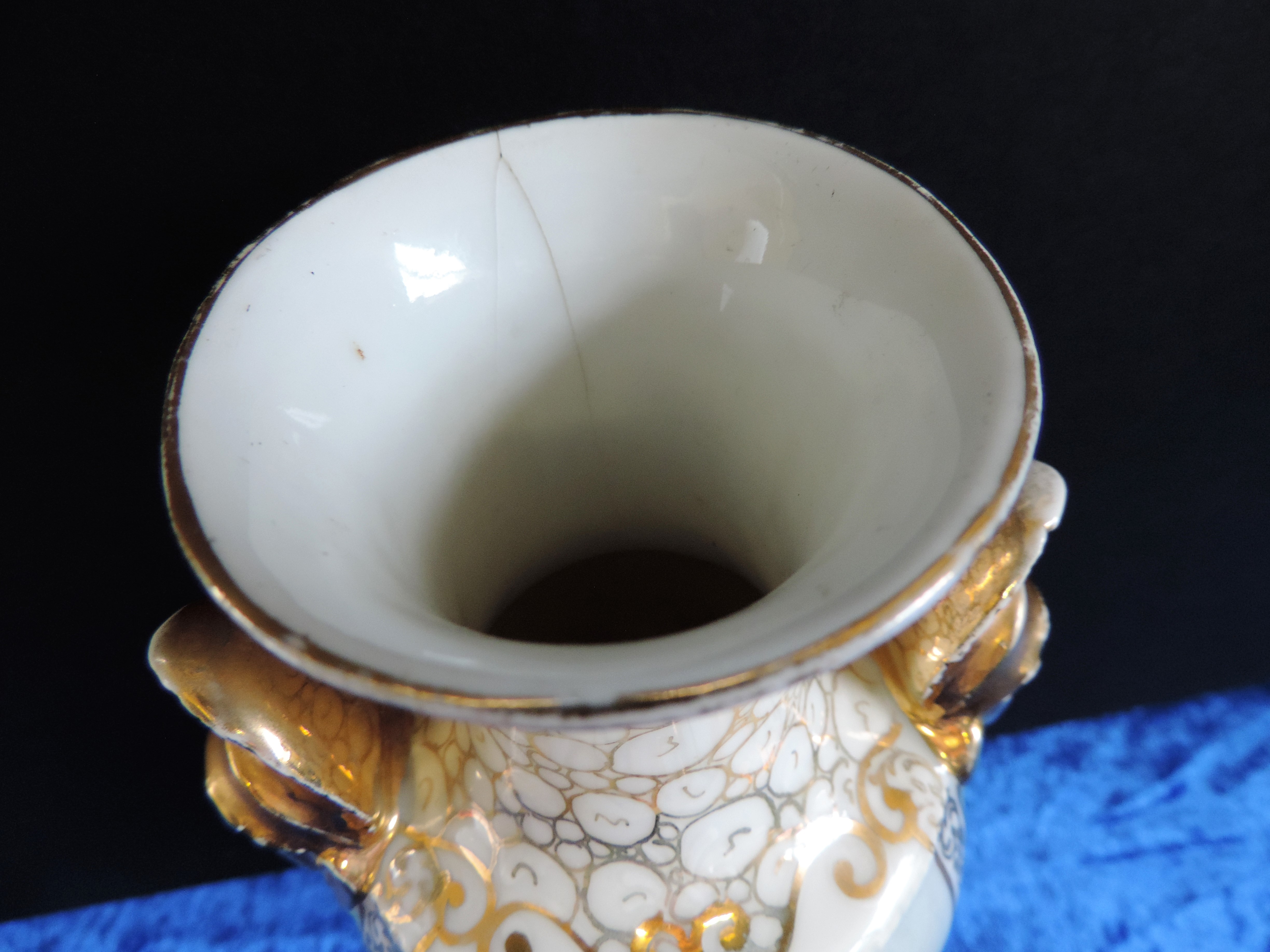 Antique Royal Vienna Porcelain Vase 26cm - Image 5 of 10