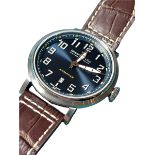 39 Dreyfuss Mens Analogue Classic Automatic Watch with Leather Strap DGS00153/52