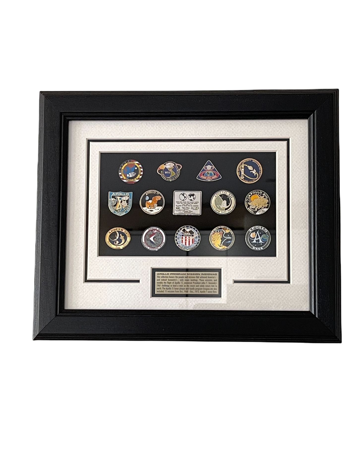 N2 NASA Staff Issue very Collectable APollo Program Mission Insignias