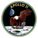NASA Apollo 50 Years Apollo 11 Mission Anniversary 'The Eagle Has Landed' Patch