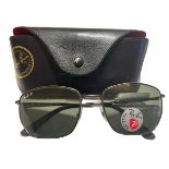 Ex-demo from our private jet charter. Ray-Ban Sunglasses RB3653 In Original Case