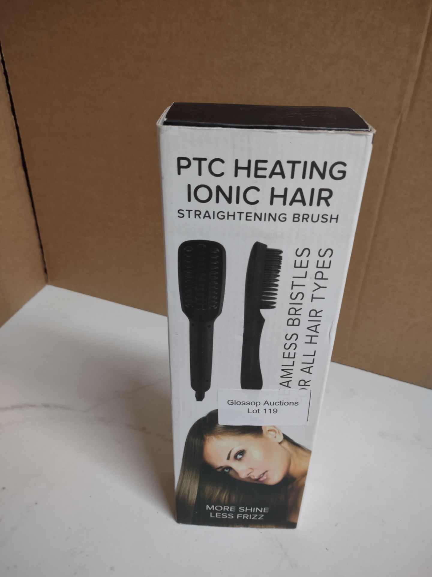 Ionic Hair Straightening Brush Hot Comb. RRP £19.99 - Grade A