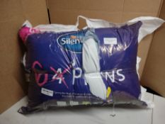 Silentnight Ultrabounce Pillows Pack of 6. RRP £22.00 - Grade U