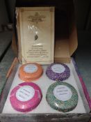 KWANITHINK Candles Gifts for Women, 4 x 125g Natural Soy Wax. RRP £14.99 - Grade U