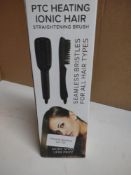 Ionic Hair Straightening Brush Hot Comb. RRP £19.99 - Grade A