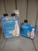 2 X SodaStream Twin Pack Bottles - RRP £24.99 - Grade U