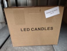 Led Candles, Flameless Candles. RRP £19.99 - Grade U