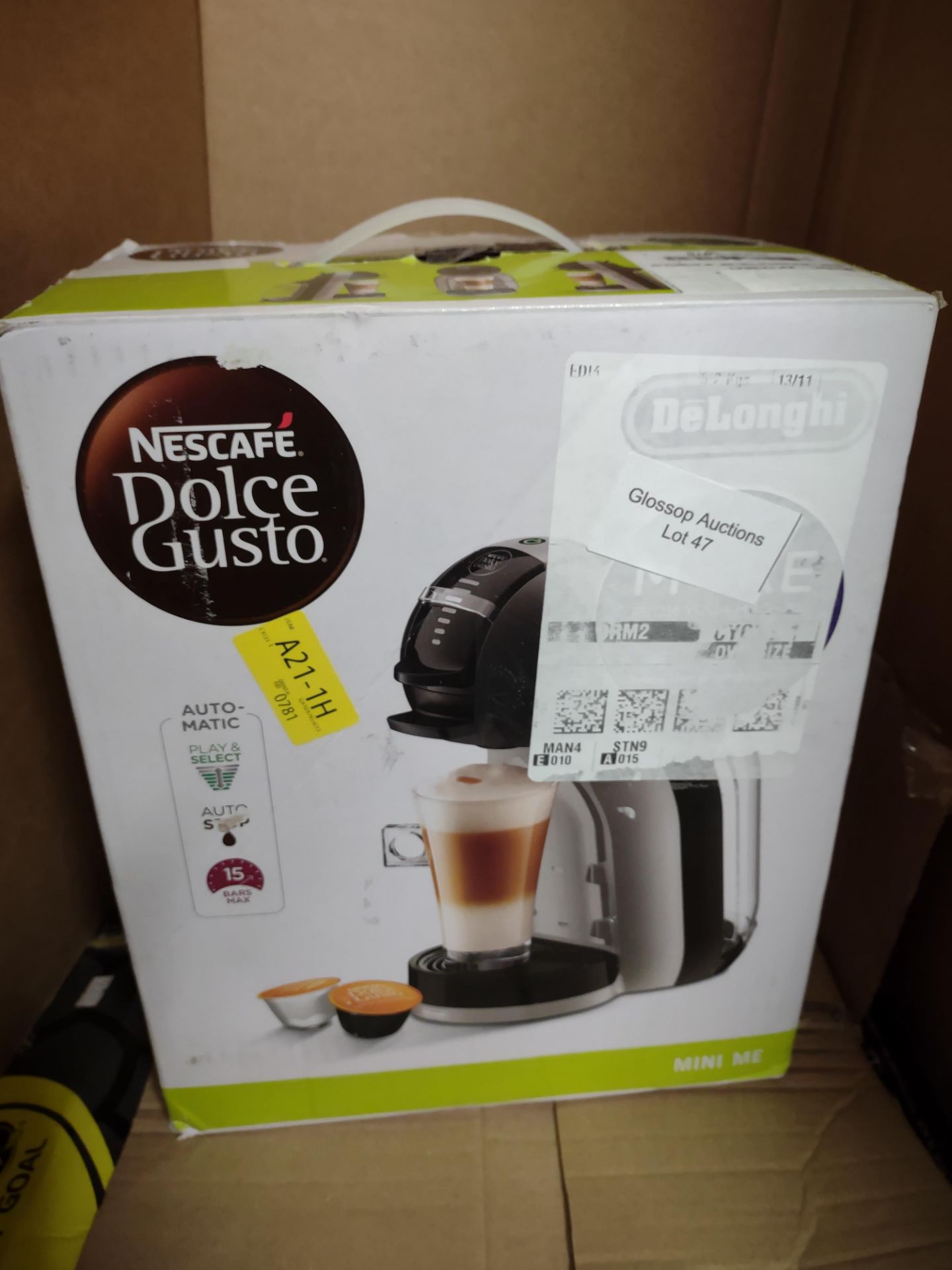 De'Longhi EDG 155.BG NESCAFÄ Dolce Gusto Mini-Me Automatic Coffee Machine. RRP £59.99 - Grade U