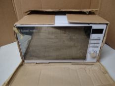 Russell Hobbs RHM2079A 20 L 800 W White Digital Solo Microwave. RRP £89.99 - Grade U