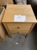 Bed side chest 23” ht x 14” wd