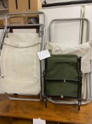 3 folding chairs a/f
