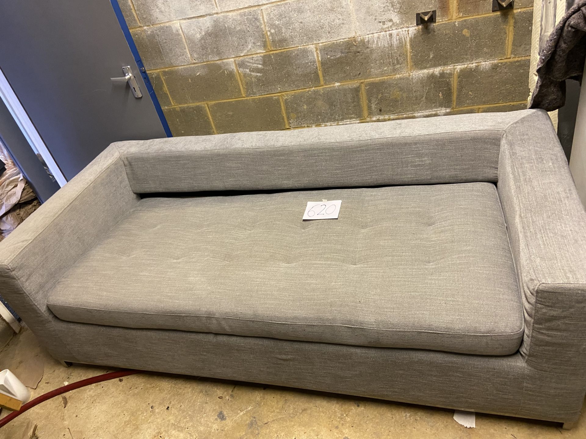 Large grey sofa bed