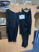 2 black dresses size 10