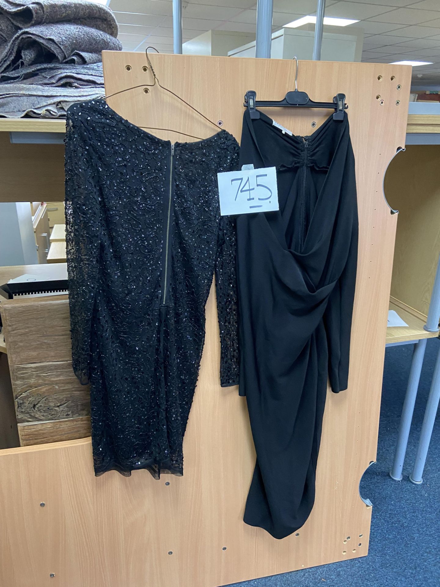 2 black dresses size 10