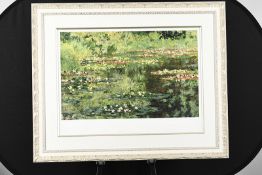 Claude Monet Framed Limited Edition.