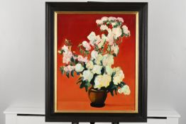 Original Painting by Boris Smirnoff (1895-1976) titled "Flower Vase"