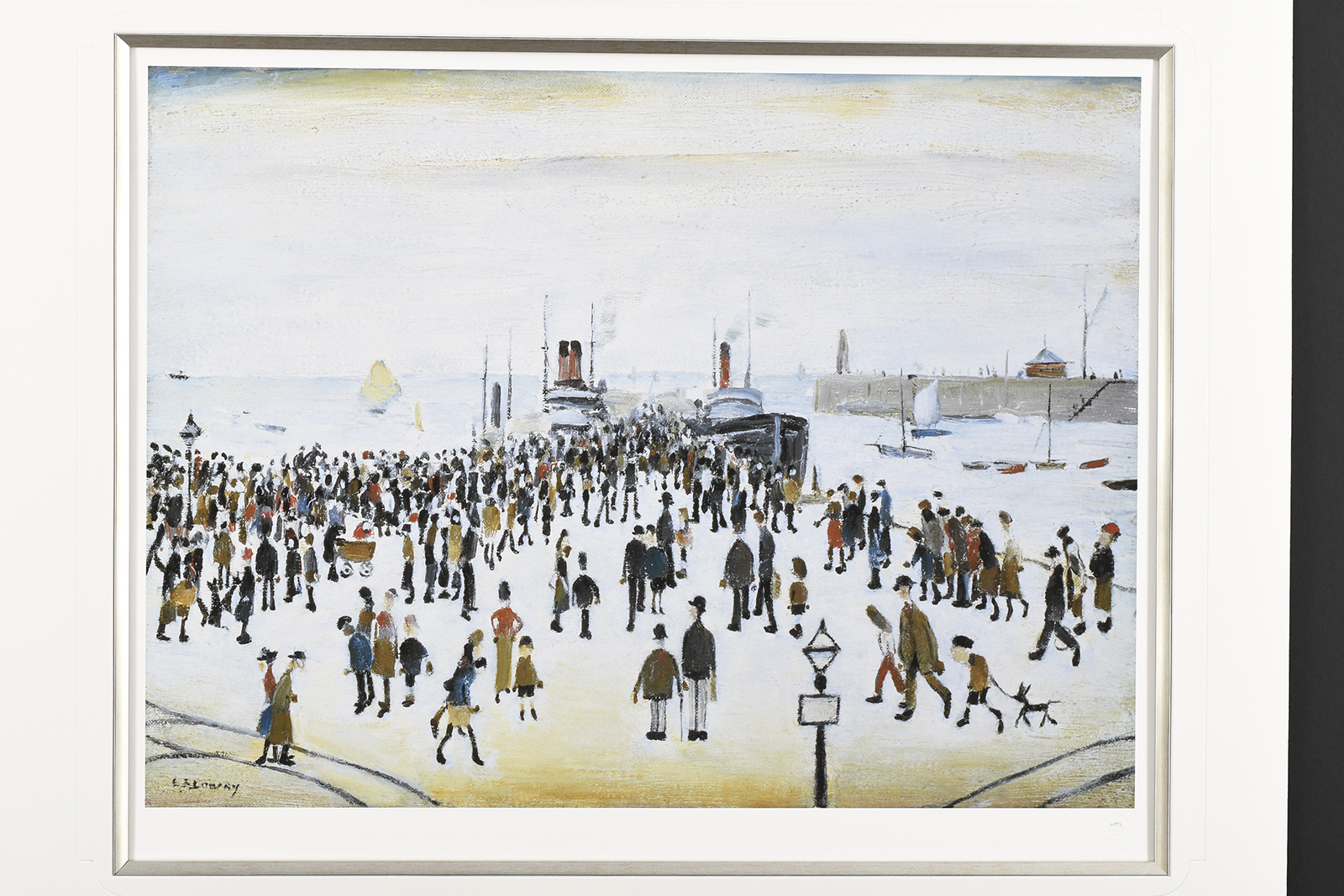 L.S. Lowry Limited Edition "The Ferry Boats" - Image 8 of 8