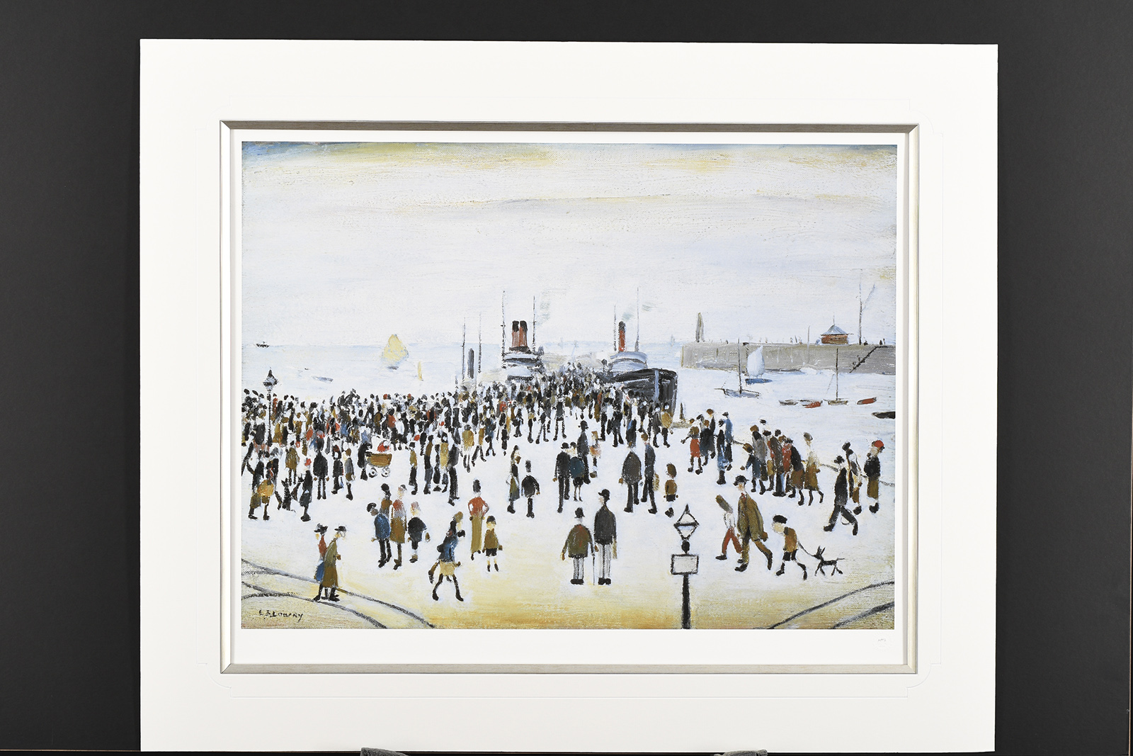 L.S. Lowry Limited Edition "The Ferry Boats"