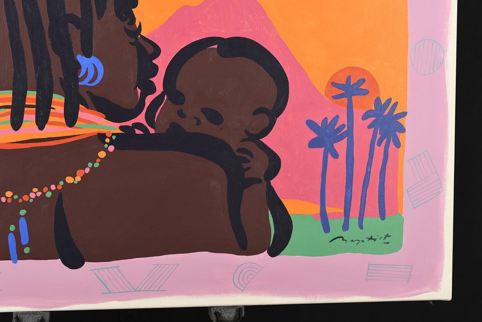 Original Painting by Gerry Baptist Titled "First Born" - Image 7 of 8