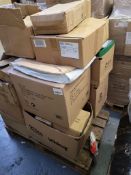 Pallet of office supplies- Stationery, new but some have tatty packaging P4