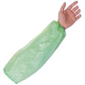 3 x boxes Oversleeves Polythene Green Economy E16230 one size, packs of 2000