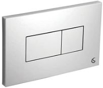 ZZ-IS-E4465AA - Ideal Standard Karisma Dual Flush Plate - Chrome. ...