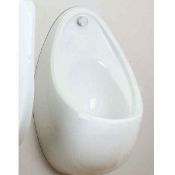 ZZ-LEC-UR60CONSET3 - Lecico Atlas 3 Bowl Wall Hung Concealed Urinal Pack - 410mm Wide - White. ...