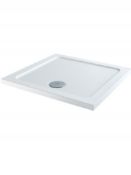 ZZ-MX-SCH - Mx Elements Square Shower Tray - 900mm x 900mm - White. ...