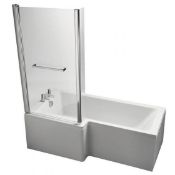 ZZ-IDE-E2597EO - Ideal Standard Tempo Cube Shower Bath Screen. ...