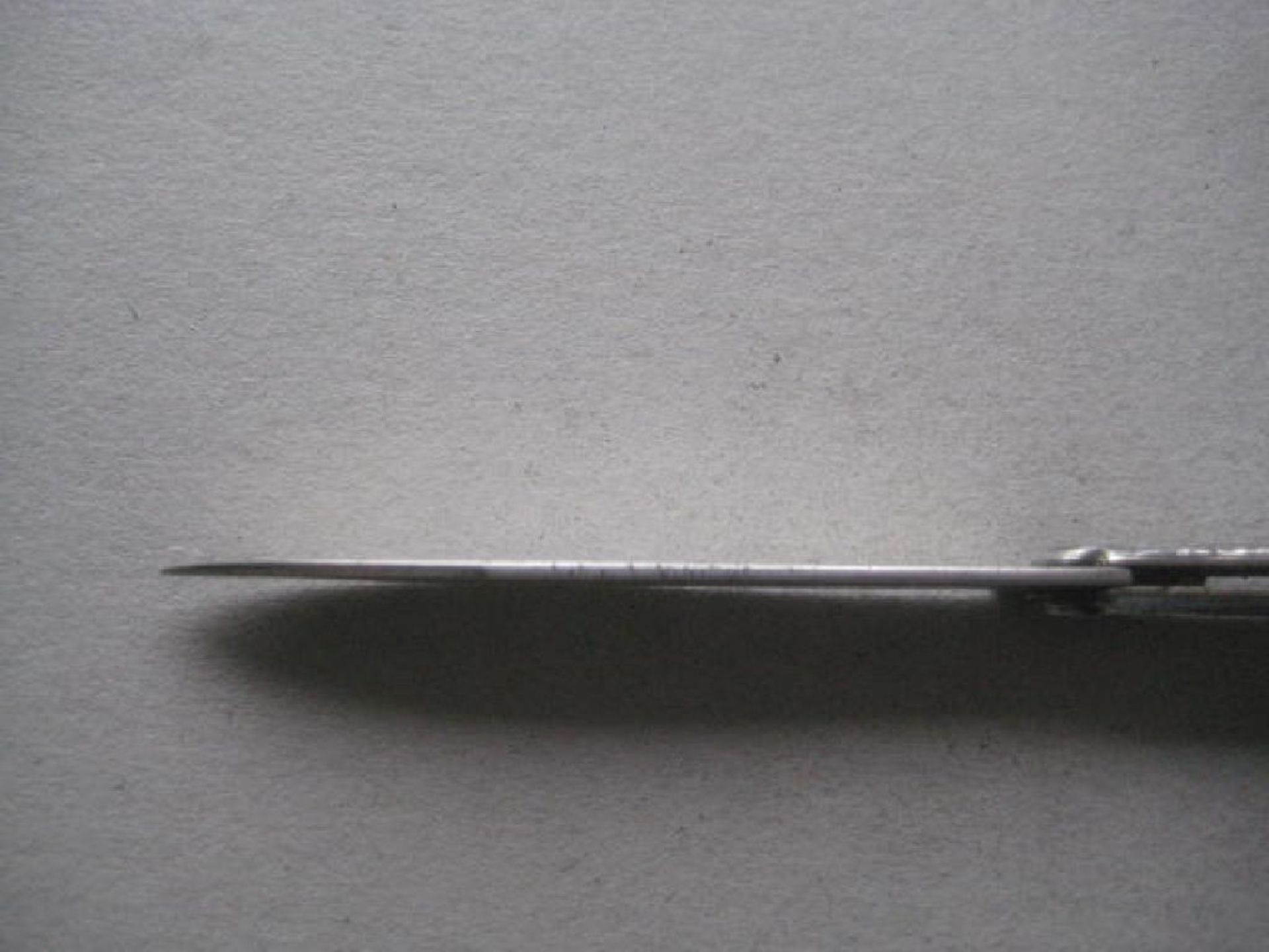 Victorian American All Silver Folding Fruit Knife - Image 6 of 8