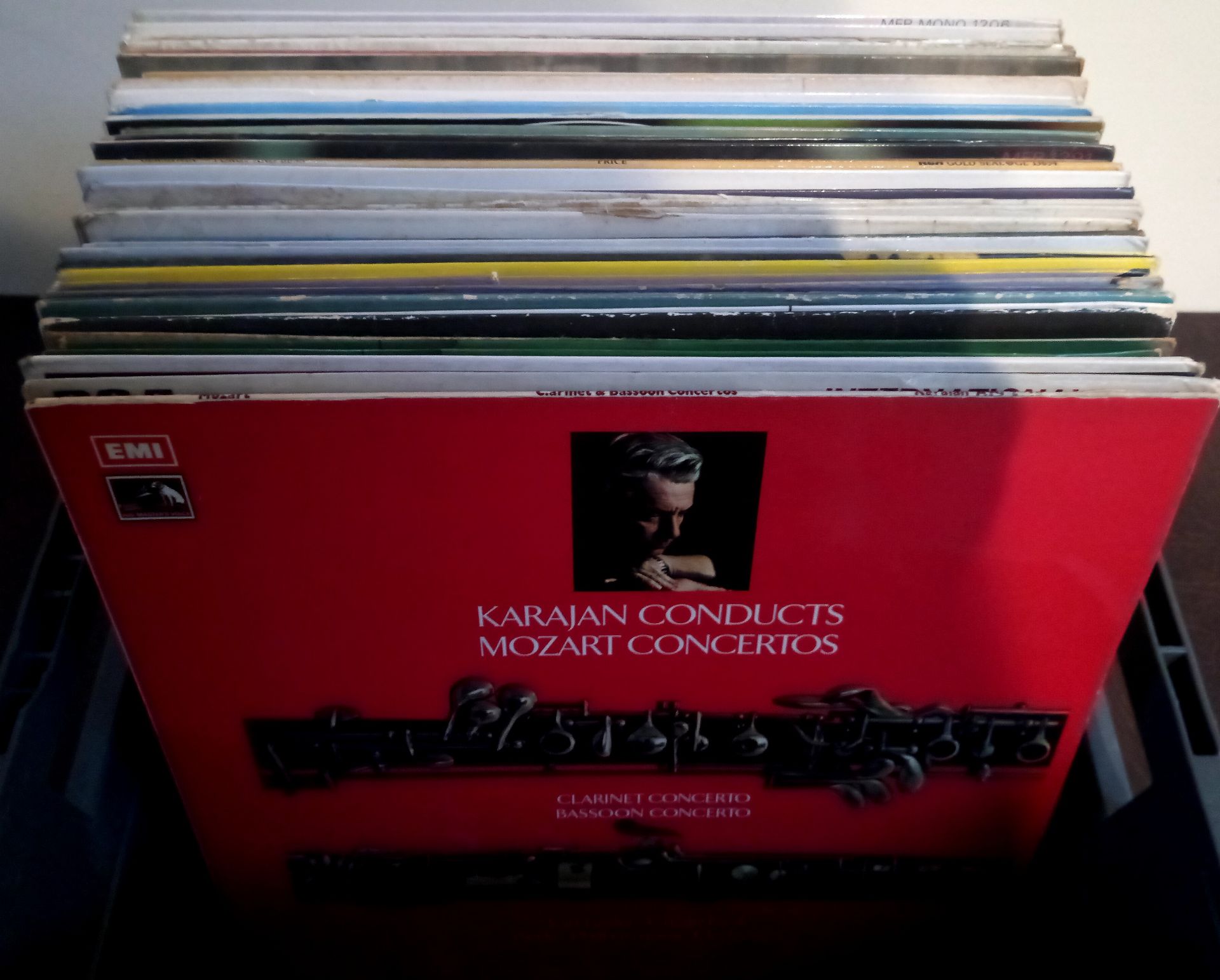 A collection of 51 x vinyl records. Jazz - Classical Etc.
