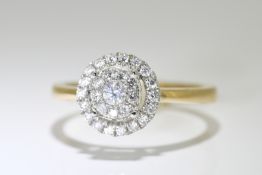 Diamond Ring set in 18ct Rose Gold