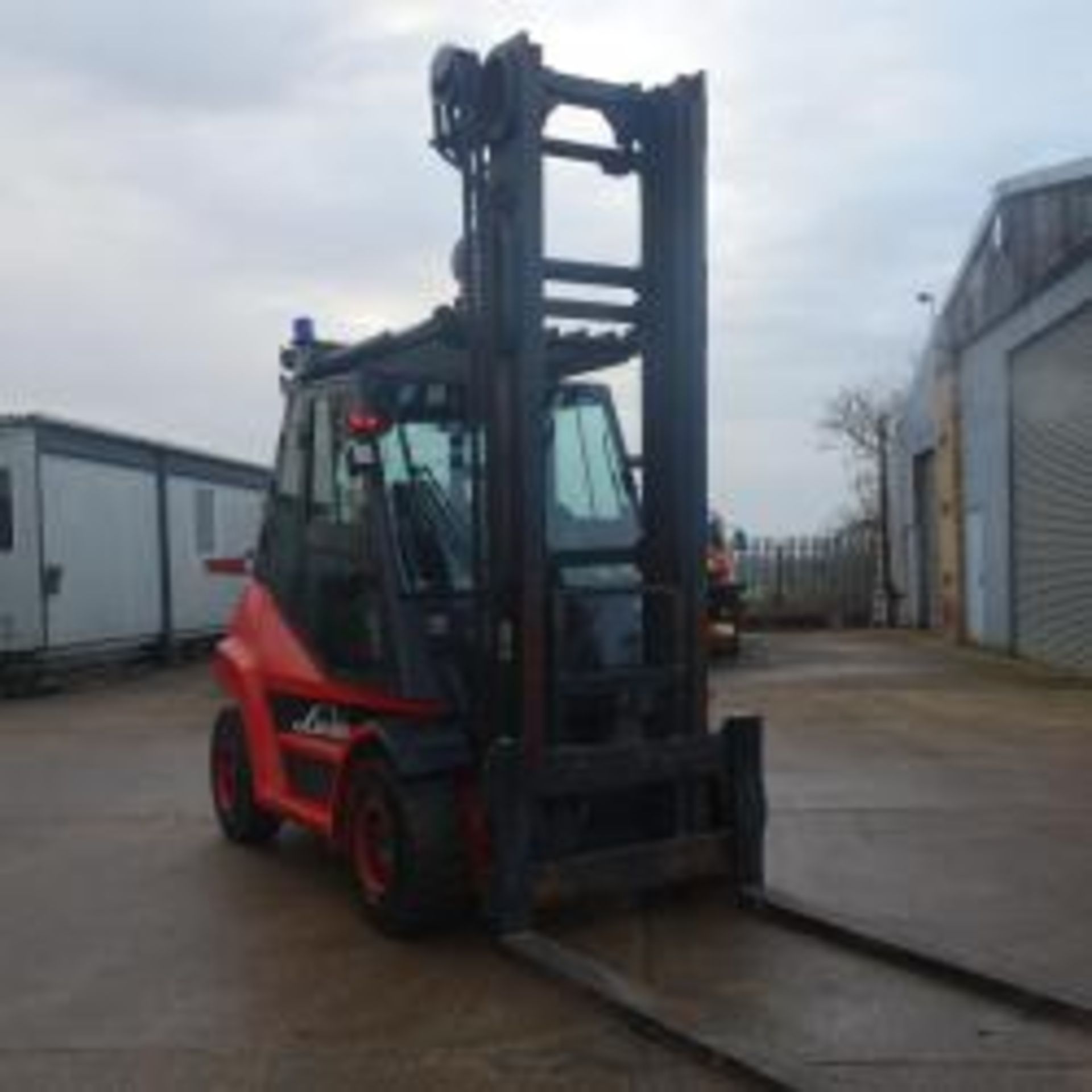 2015 Linde H70D-02 Forklift In Good Condition.