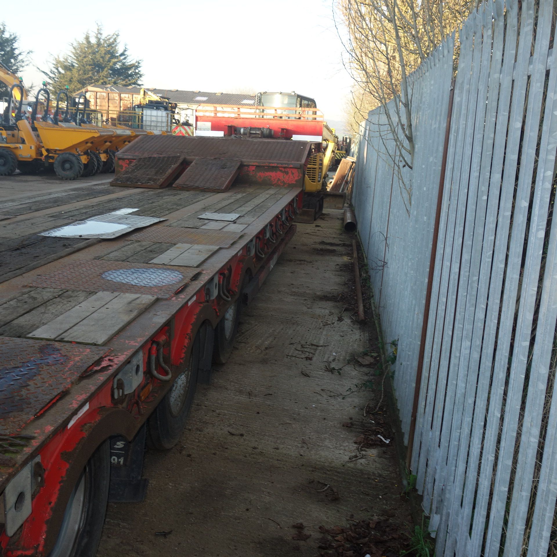 2008 Mac Low Loader 3 Axle Trailer. - Image 2 of 6