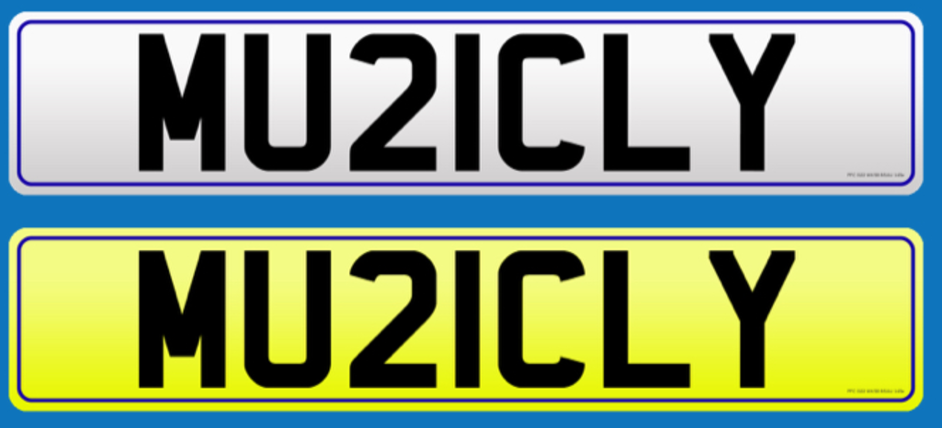 MU21CLY Private Registration Number - Image 2 of 2